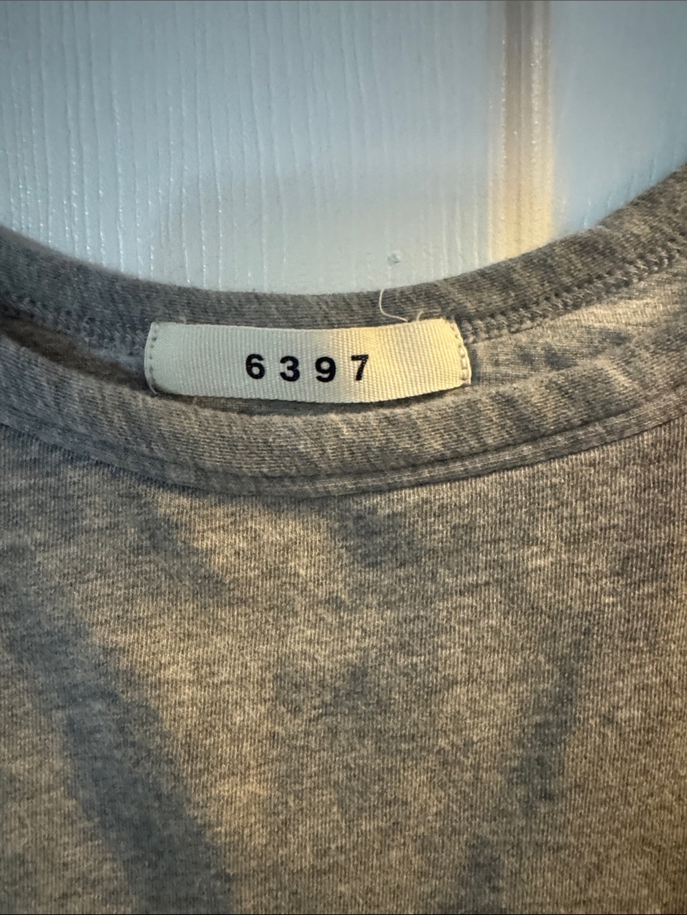 6397 Ballet Top Heather Grey - Picture 2 of 8